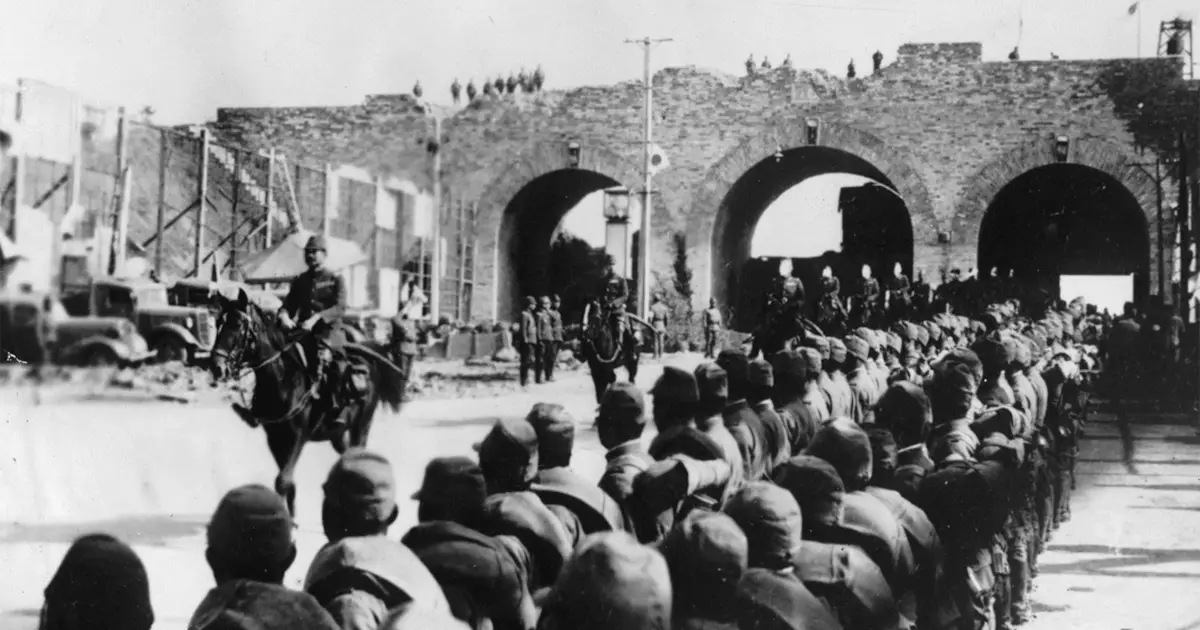 南京陥落 1937(昭和12)年12月13日